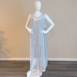 Women’s Openwork Midi Tank Drees.